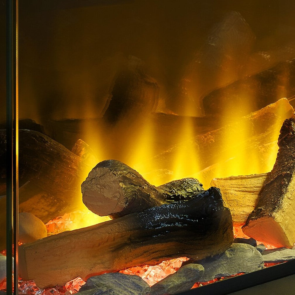 51" Acantha Aspire 125 - Media Wall Electric Fire - Fully Inset