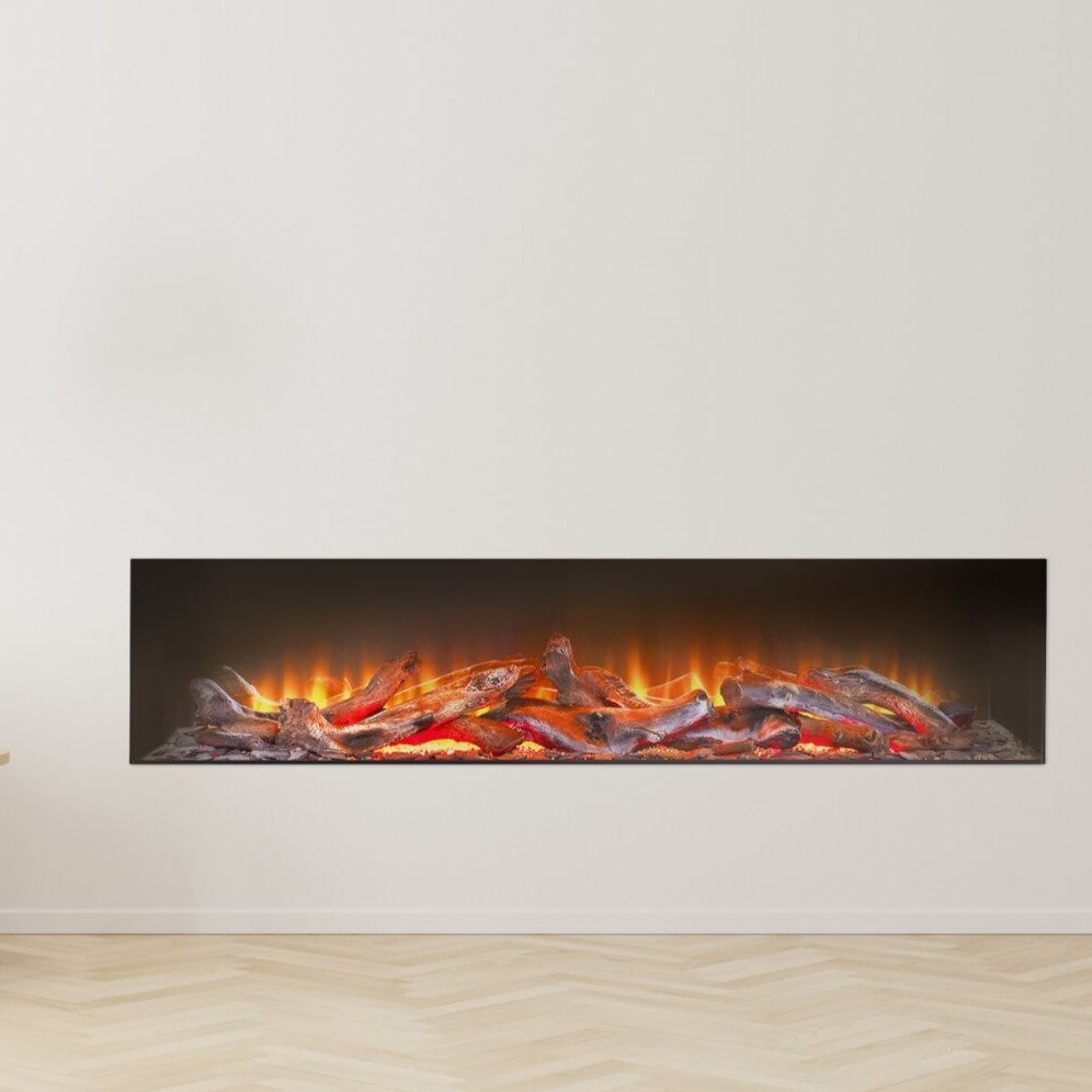 61" Acantha Ignis 1500 - Media Wall Electric Fire - Fully Inset