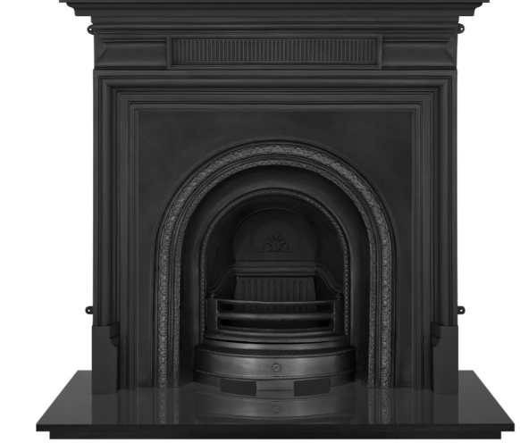40" Scotia Cast Iron Fireplace Insert - Victorian