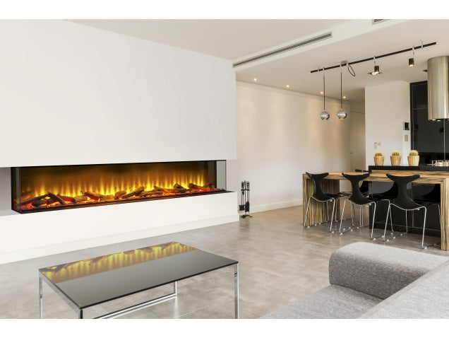 81" Acantha Aspire 200 - Media Wall Electric Fire - Panoramic