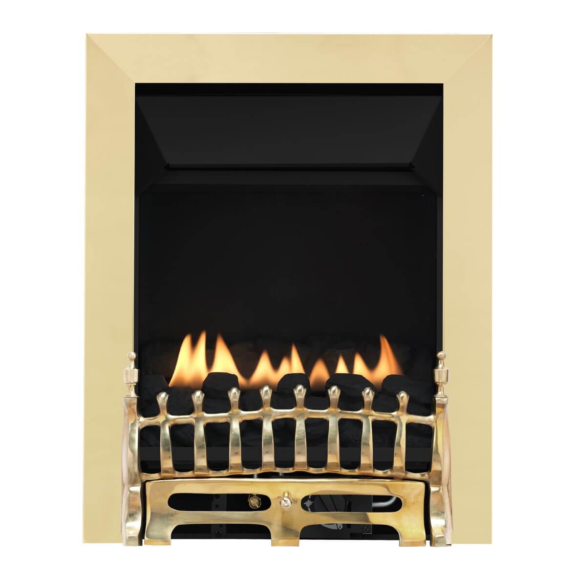 19" Ekofires 5510 - Inset Gas Fire - Full Depth High Efficiency Flueless | Side Control