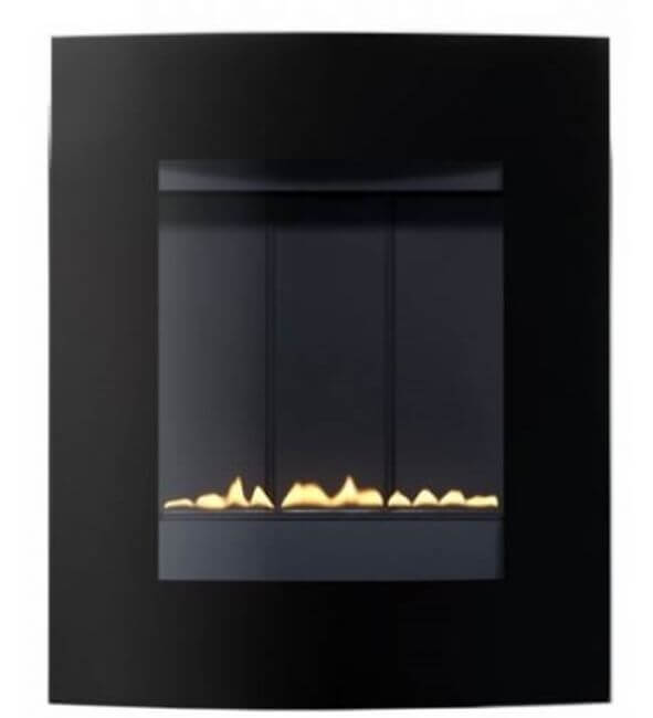 Wall Mounted Gas Fire by Ekofires 5010 Flueless