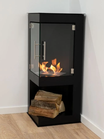 Alaska Corner Bioethanol Stove Fireplace