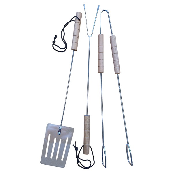 Lifestyle - 3 Piece BBQ Tool Kit Set