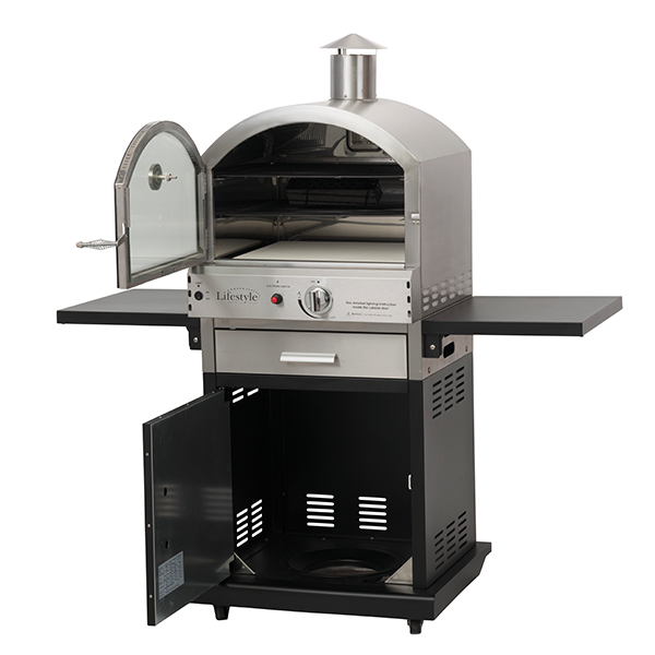 Lifestyle - Gas Pizza Oven - Verona With Trolley