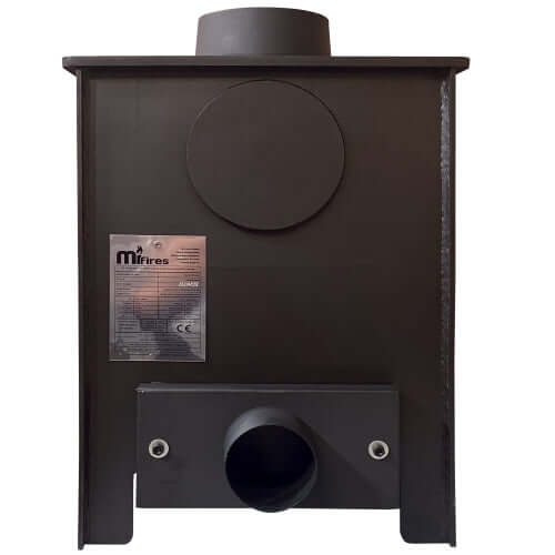 Mi-Flue Solway Small 4kW - Multifuel Stove - Glowing Flames