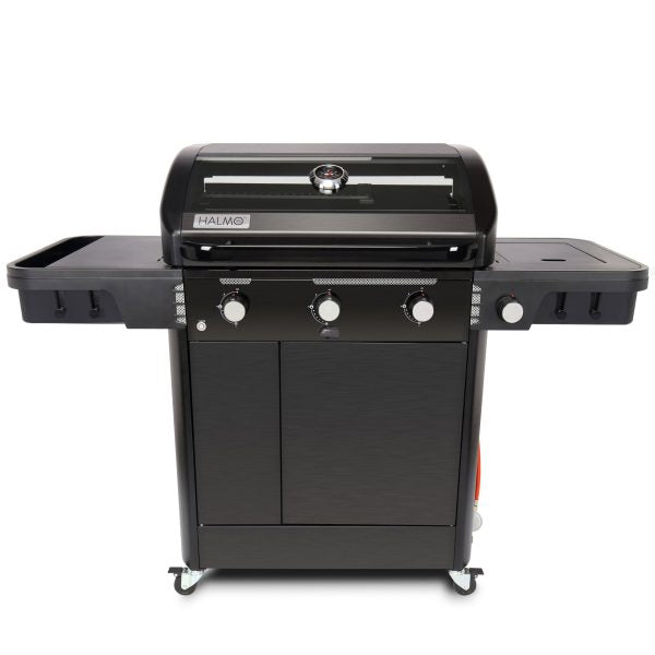 Halmo - Premium 4 Burner BBQ with Side Burner