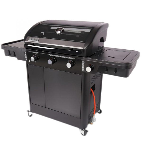 Halmo - Premium 4 Burner BBQ with Side Burner