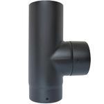 Stove Pipe Elbows and Angles - 150mm - Glowing Flame