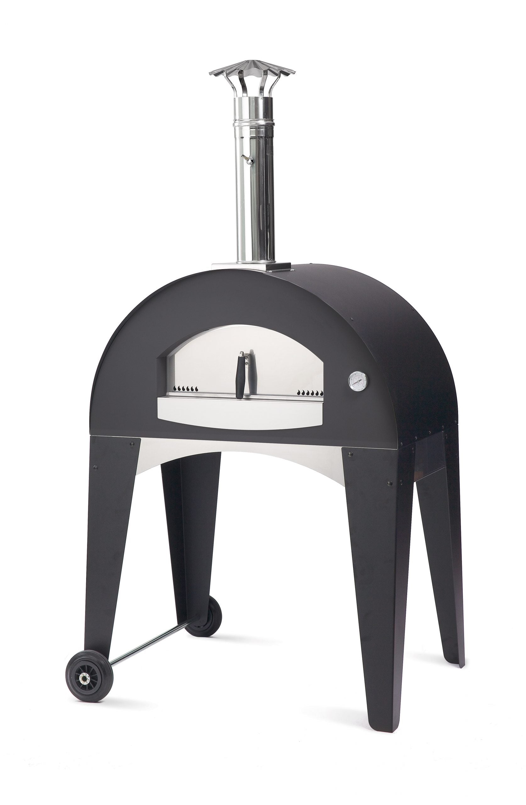 Fontana Amalfi Wood Burning Pizza Oven and Trolley