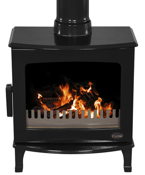 Carron Eco Stove 5kW - Glowing Flames