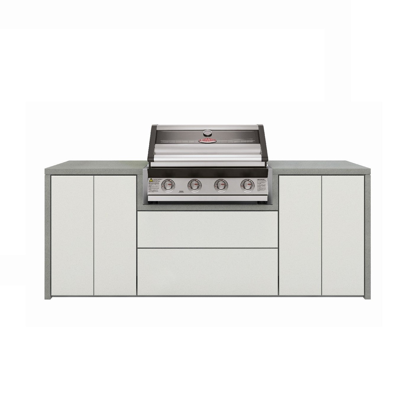 BeefEater - Harmony - 4 Burner Outdoor BBQ Kitchen Only