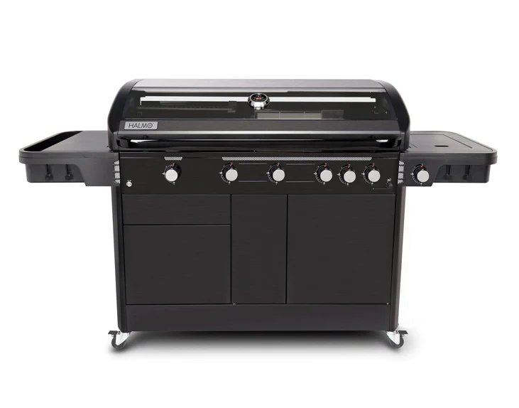 Halmo - Premium 7 Burner BBQ Plus Side Burner