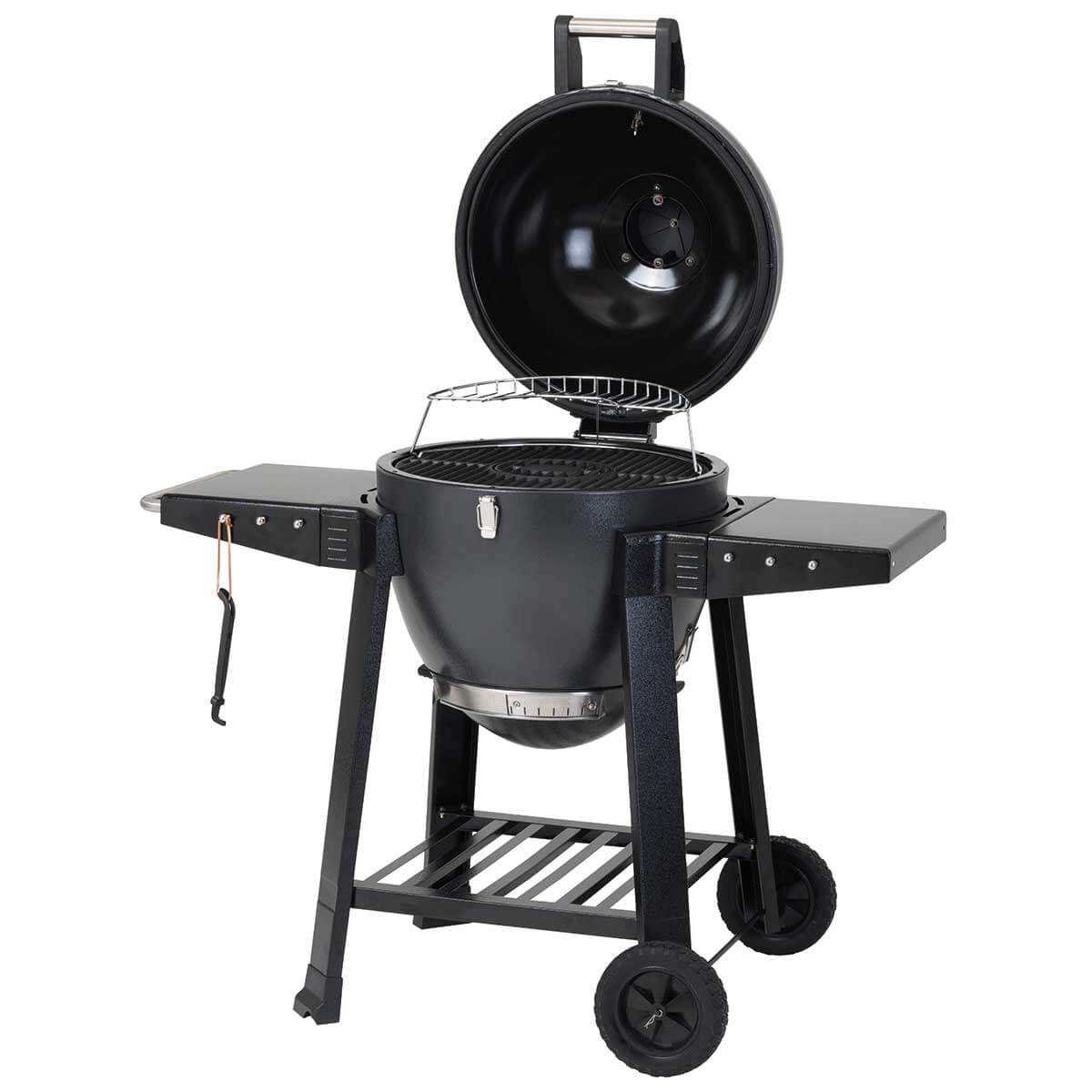 Lifestyle Dragon Egg Charcoal Barbecue Grill - Glowing Flames