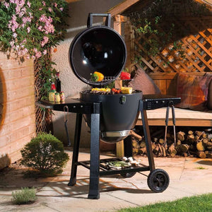 Lifestyle Dragon Egg Charcoal Barbecue Grill - Glowing Flames