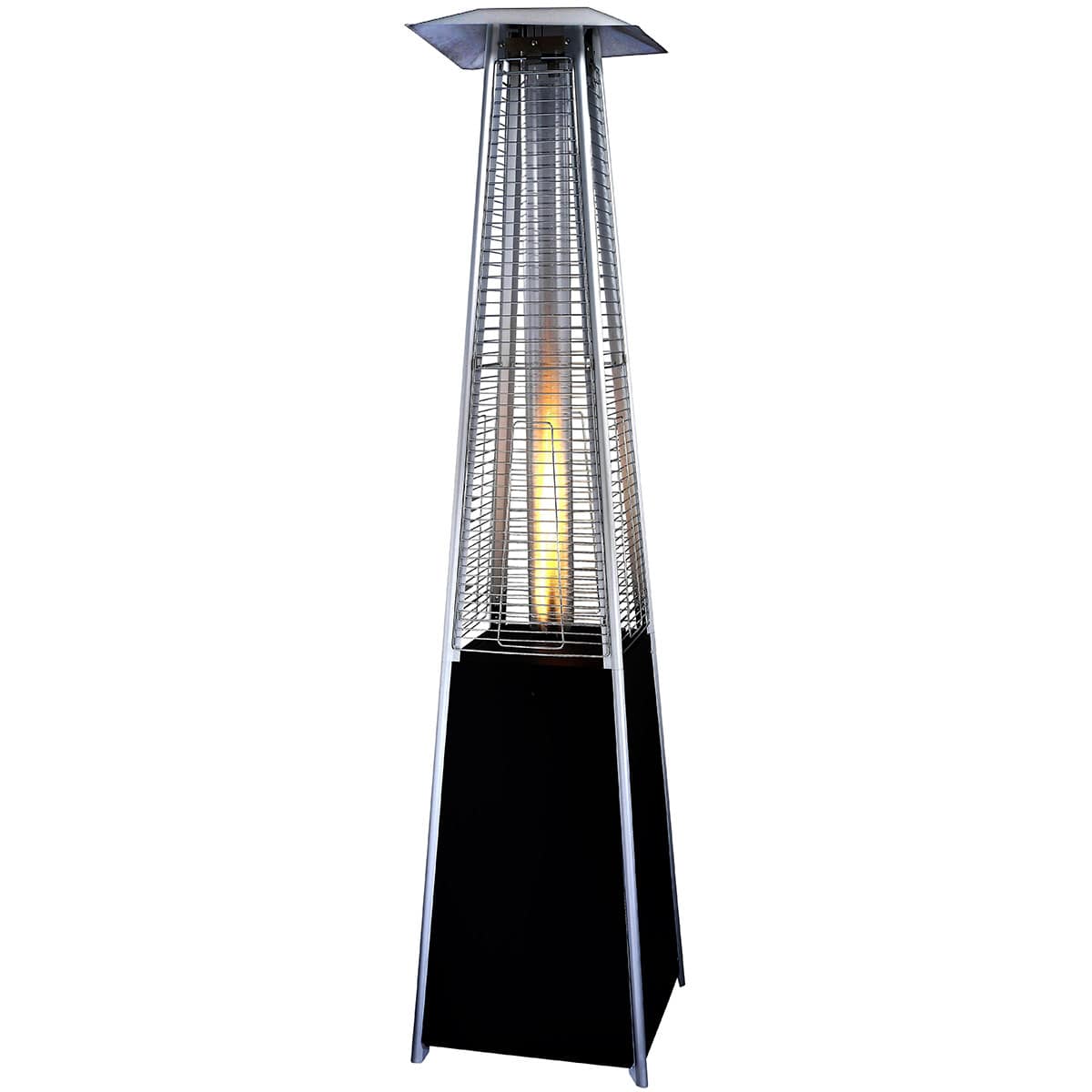 Lifestyle Tahiti II 13kW Pyramid Flame Heater - Glowing Flames