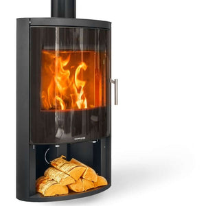 Opus Harmony GLS Multifuel Stove - Glowing Flame