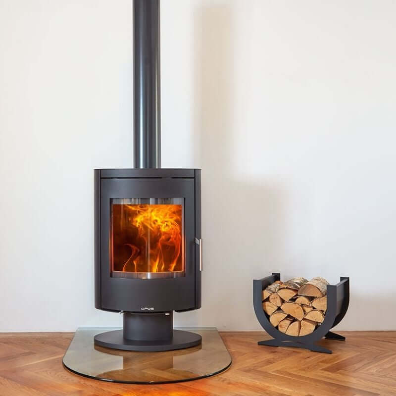 Opus Harmony PR Multifuel Stove - Glowing Flame