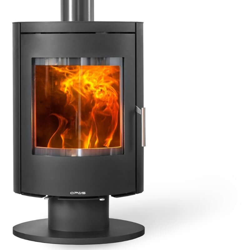 Opus Harmony PR Multifuel Stove - Glowing Flame