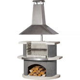 Buschbeck - Masonry BBQ Charcoal or Wood - Zurich with Hood