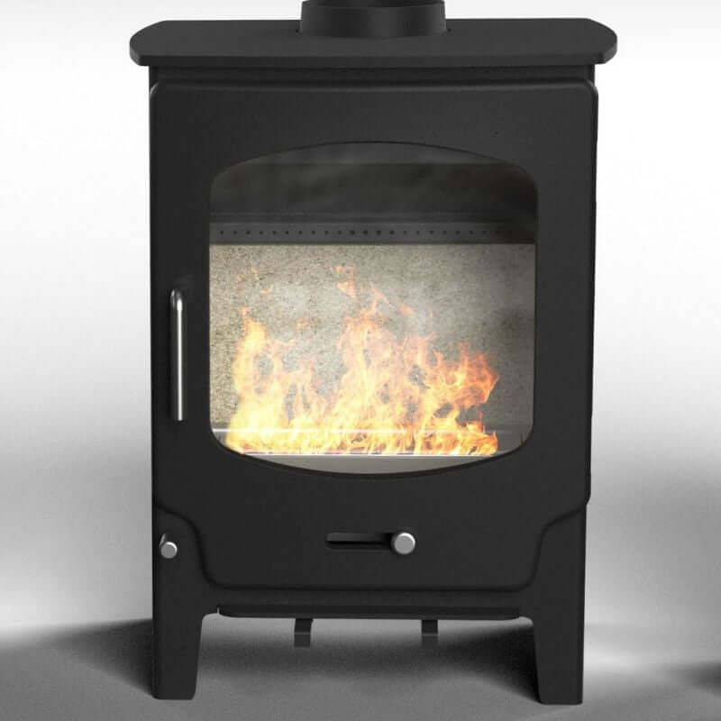 Saltfire ST-X5 Bioethanol Stove - Glowing Flame