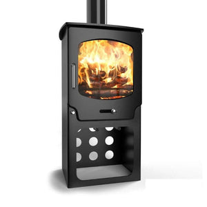 Saltfire ST-X5 Tall Bioethanol Stove - Glowing Flame