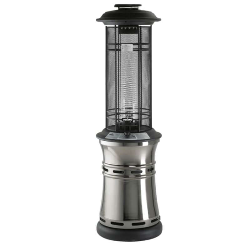 Lifestyle Santorini Retractable Patio Heater - Glowing Flames