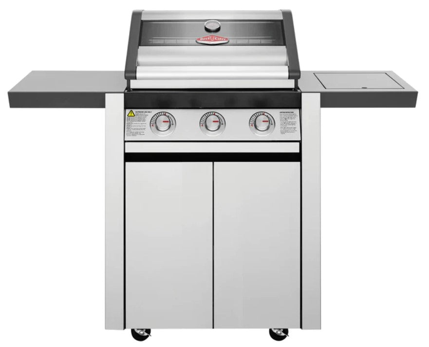 Beefeater 1600S Series - 3 Burner Gas Barbecue Grill and Trolley