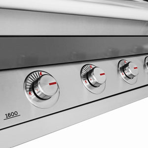 Beefeater 1600S Series - 5 Burner Built in Gas Barbecue Grill