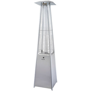 Lifestyle Tahiti II 13kW Pyramid Flame Heater - Glowing Flames