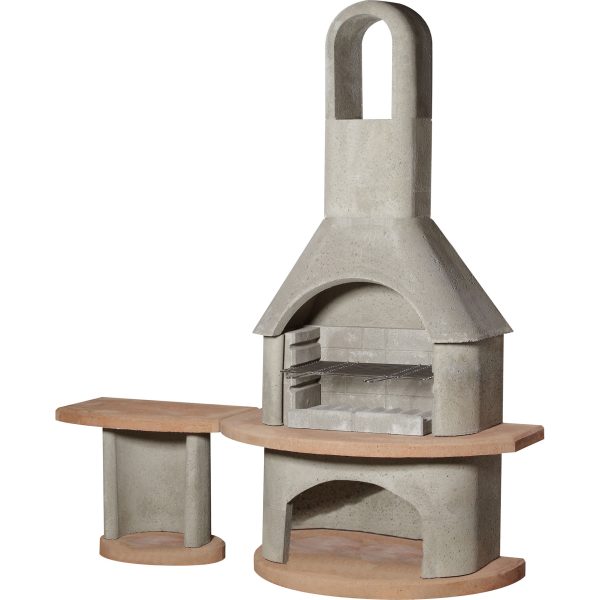 Buschbeck - Masonry BBQ - Carmen With Side Table