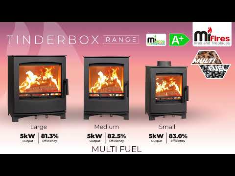 Mi-Fires Medium Tinderbox Multifuel Stove 5kW ECODesign