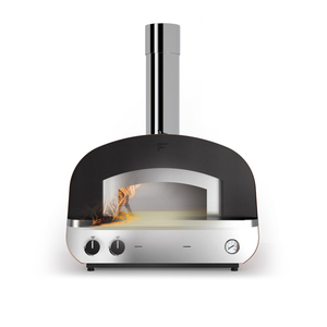 Fontana Forni Piero Built In Gas & Wood Fired Pizza Oven - Hybrid Pizza Oven