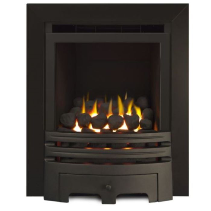 Grove Coal Effect Gas Fire in Black🔥