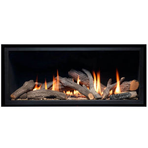 Sirocco Frameless Gas Fire with Remote Control - Hole in the wall gas fire