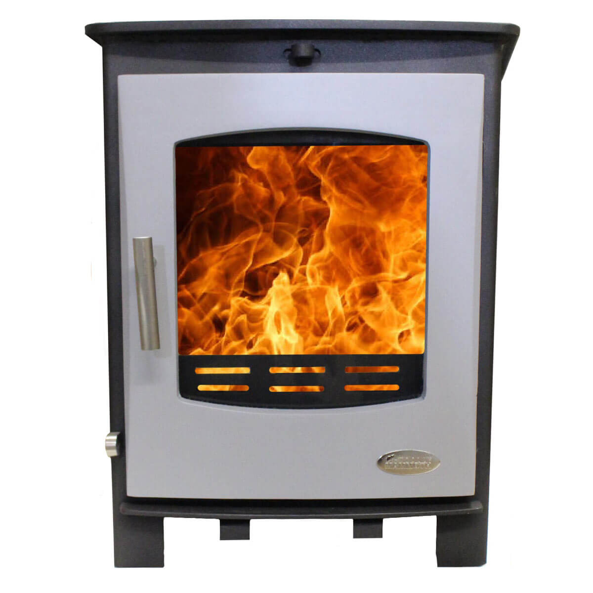 Woolly Mammoth 5 Mk2 Multifuel Stove - Grey